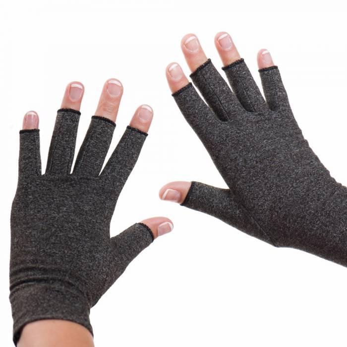 Newkucky Half Finger Cotton Compression Arthritis Gloves